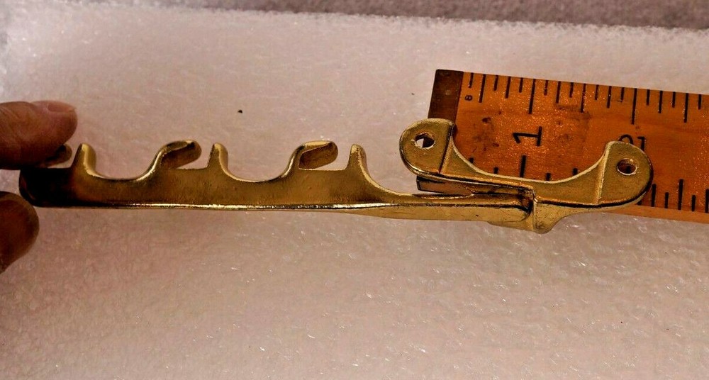 Vintage Slaymaker Ventilock Window Latch Lock Solid Brass Top Catch ONLY