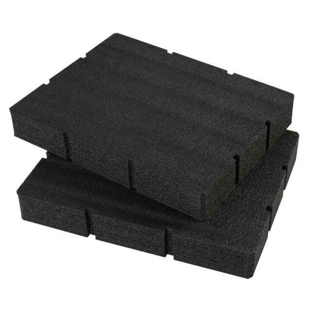 (ONE INSERT) Milwaukee 48-22-8452 Customizable Drawer Foam Insert - Black