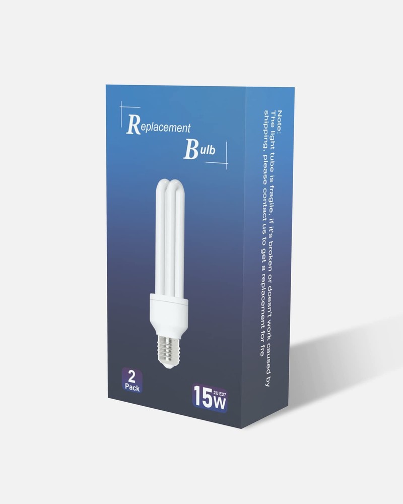 E27 15W U Type Replacement Bulb for 15W Bug Zapper, Compatible with HOMESUIT,...