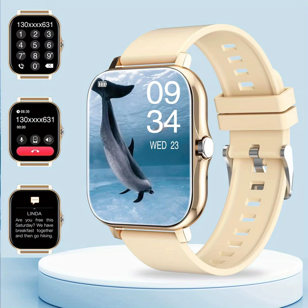 Exclusive 1PC Smart Watch Featuring Wireless Calling, Digital Display