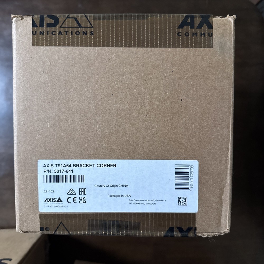 Axis T91A64 Corner Bracket 5017-641 NEW