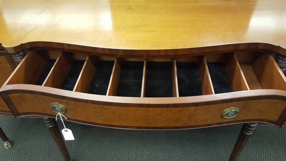 Burl Walnut Sideboard
