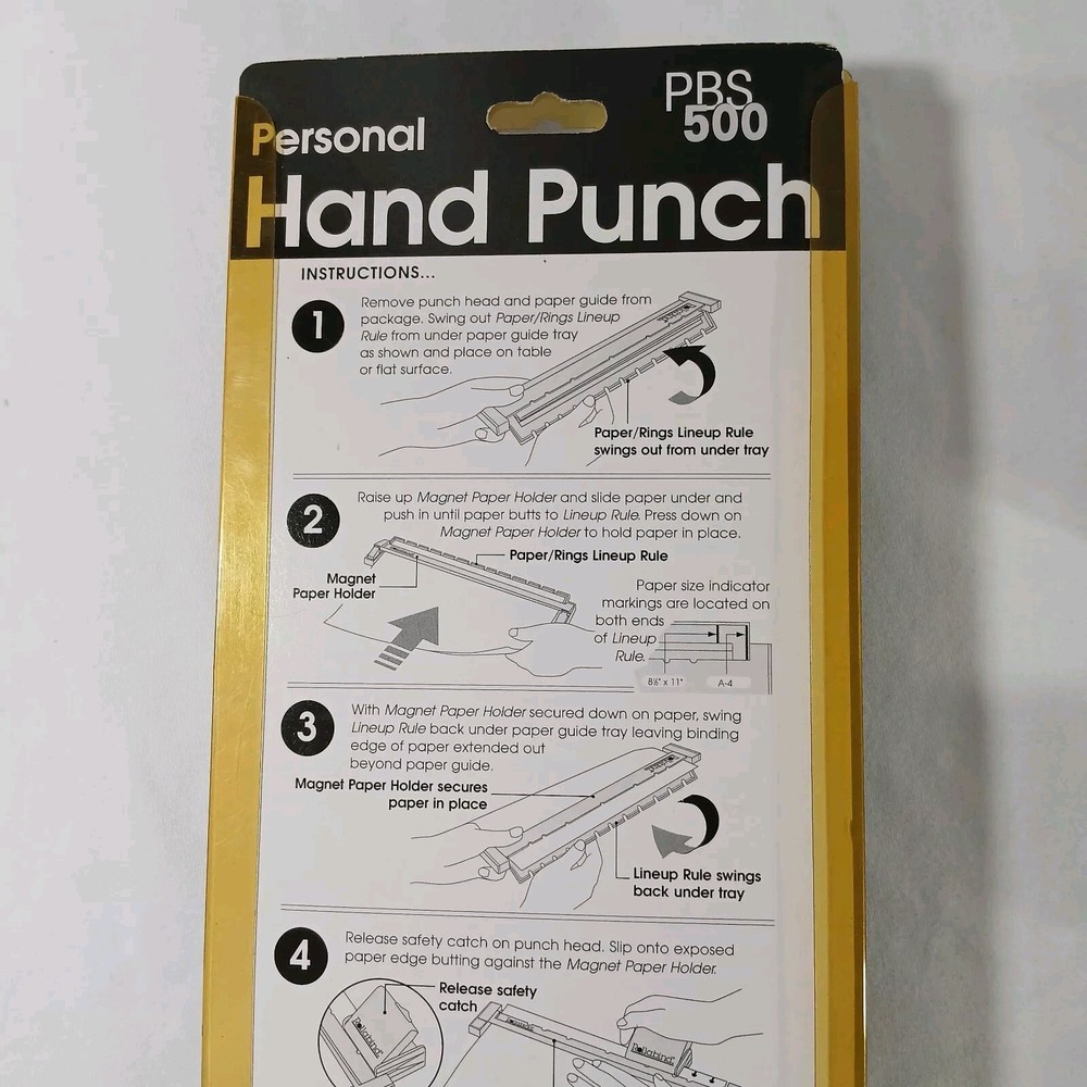 Hand Punch and Binding Discs (230) for Creating Journal or Planner by Rollabind