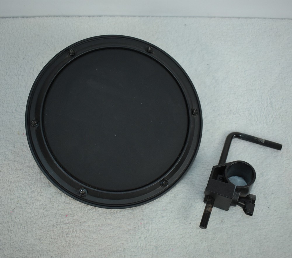 Simmons Electronic 10" Drum Trigger Pad w/ Mount SD5K SD7K SD7PK - Tested Mount