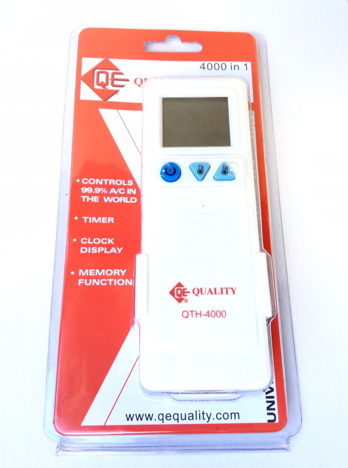 QTH-4000 Mini Split Universal Remote Control,4000 Codes, Controls 99.9% AC