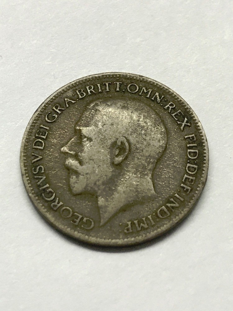 1920 Great Britain Farthing Fine #9723