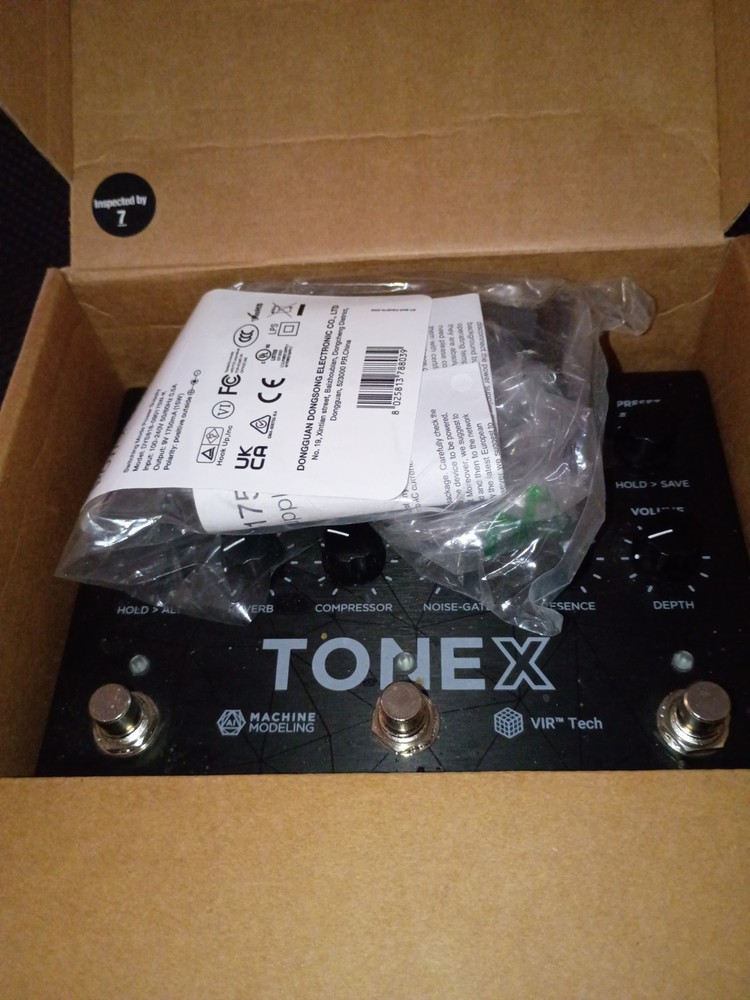 IK Multimedia ToneX Pedal in Cosmic Gray Multi-Effects Processor