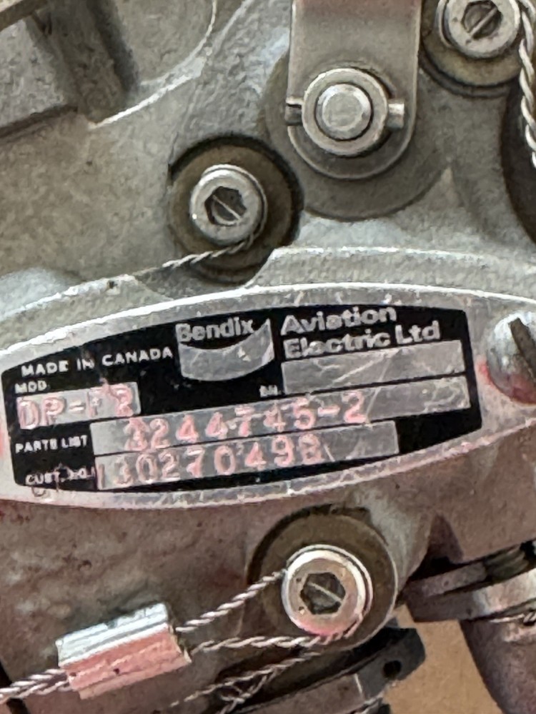 FCU PN 3244745-2 For PT6 ENGINE