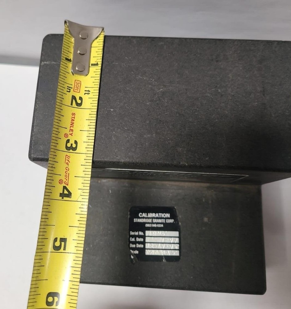 Standridge PRECISION Granite Step Inspection Plate