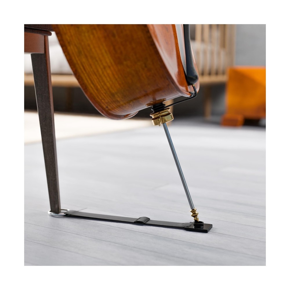 Mahogany-tone Cello Box Stand