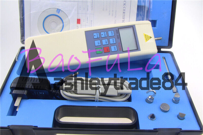 1PCS NEW Digital Push Pull Gauge Force Gauge Meter Tester External Sensor HF-5KN