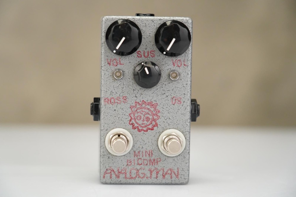 Analogman Mini Bi-Comp Compressor Pedal w/ Box #57444
