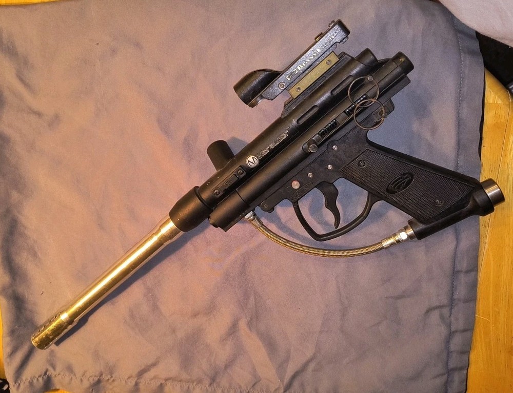 two paintball guns-Marauder