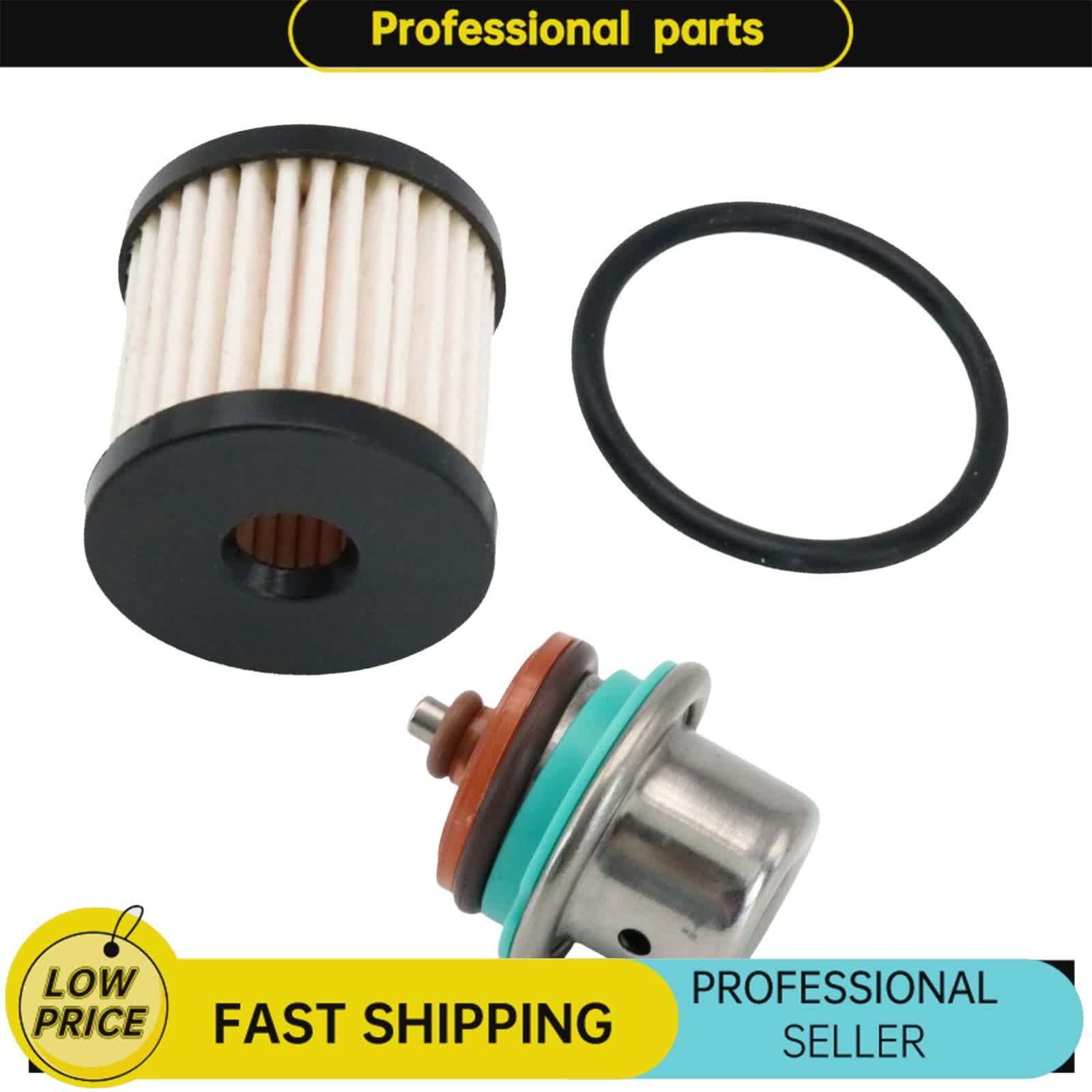 NEW Fuel Pressure Regulator+Filter For Harley Davidson Softail Street Glide Dyna