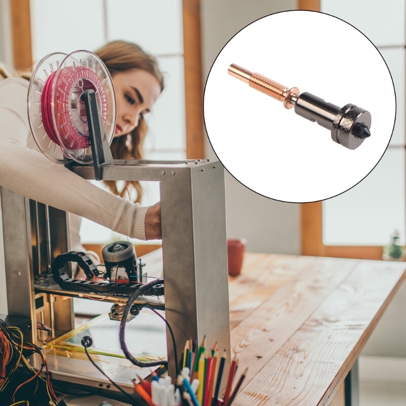 Quick Swap 3D Printer Nozzle Hardened Steel Nozzle Replacement for 3D Printer