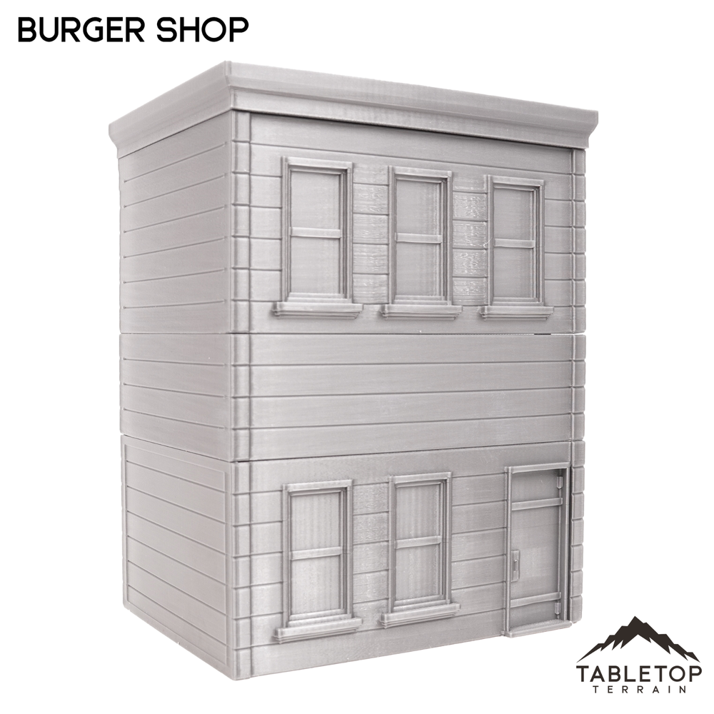 Burger Restaurant - Marvel Crisis Protocol Building - Tabletop Terrain MCP