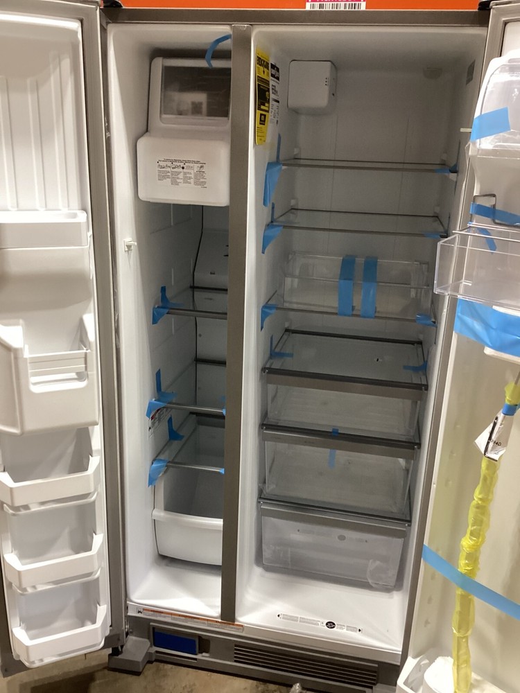 Whirlpool 21.4-cu ft Side-by-Side Refrigerator with Ice Maker