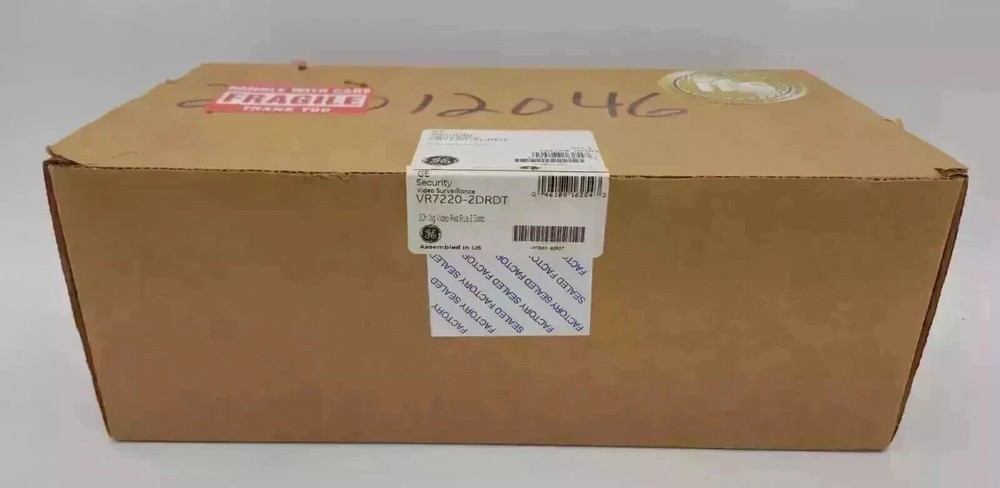 GE Security Interlogix VR7220-2DRDT 2 Ch Dig Video Rec Plus 2 Channel Data ifs