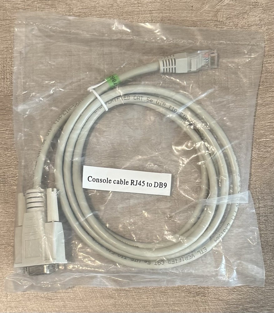 RJ45 to DB9 Console Cable 6FT Cisco Router Switch Rollover Cable NEW