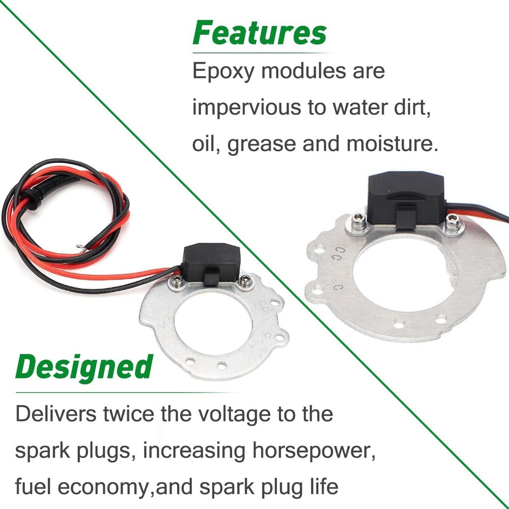 Electronic Ignition Conversion Kit for Ford 8N 9N 2N Tractor 12V Negative Ground
