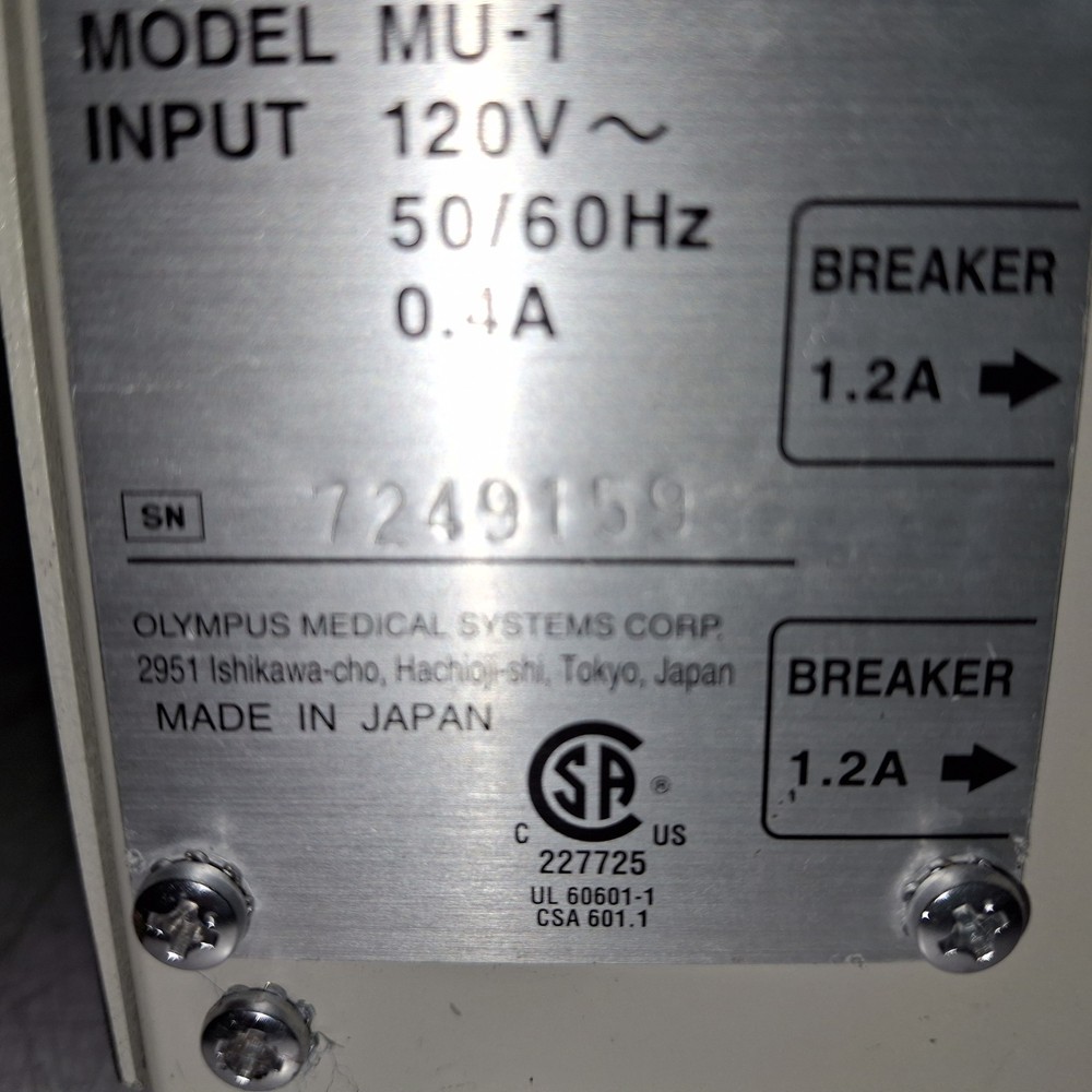Olympus MU-1 Leakage Tester