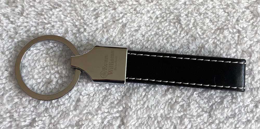 New Evan Williams Bourbon Keychain Metal & Leather