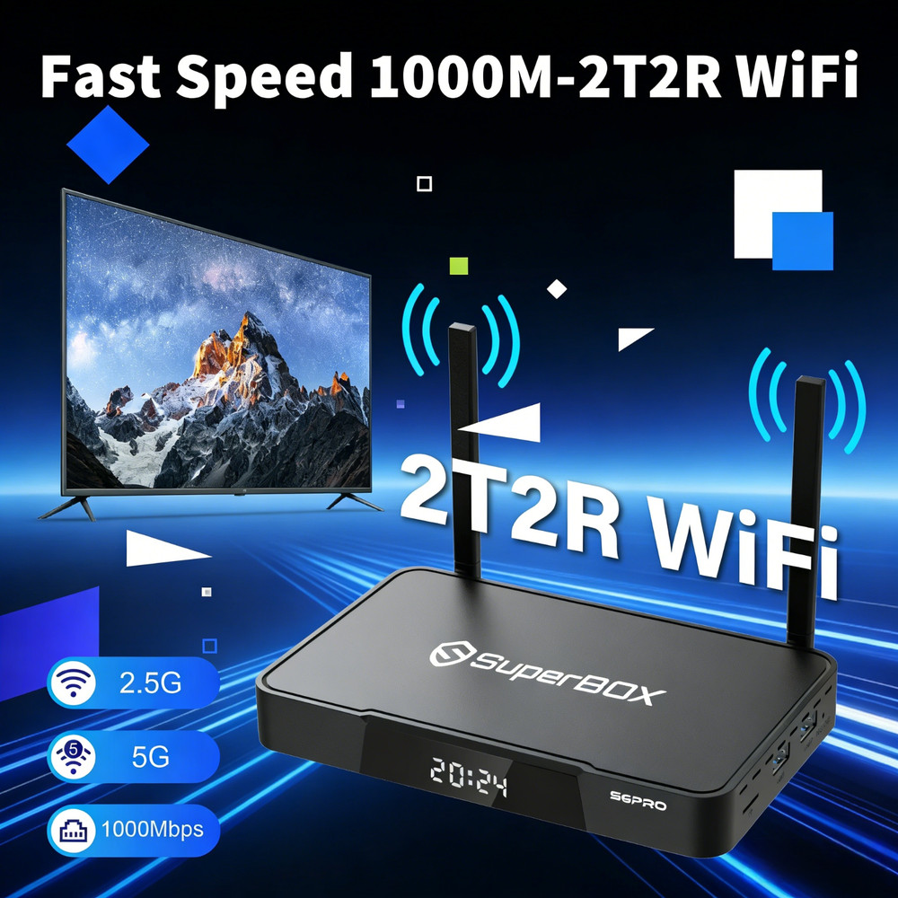 Genuine SuperBox S6 Pro | No Knockoffs | 24/7 Help | Same Day Dispatch