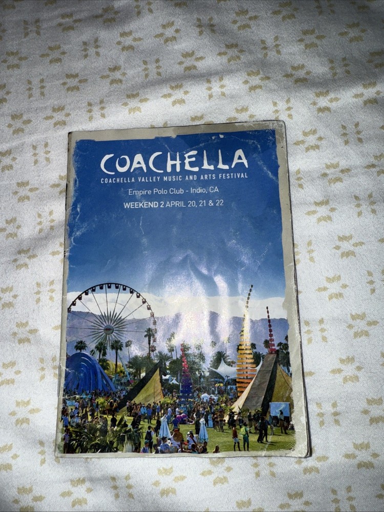 Official Coachella 2012 Weekend 2 Program book