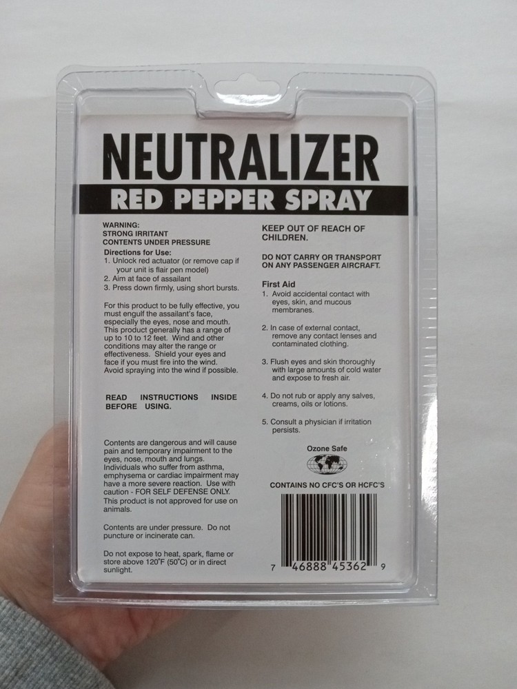 Neutralizer Red Pepper Spray (Purple)