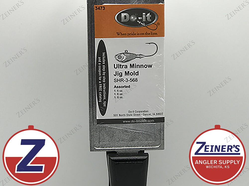 3473 New Do It Ultra Minnow Jig Mold - 3 Sizes 5 6 8 oz
