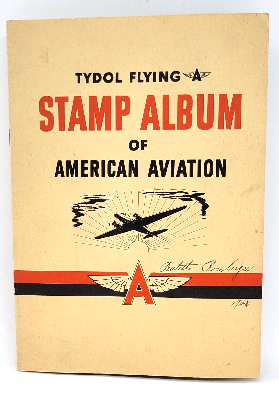 Tydol Flying Stamp Album of American Aviation - 1940 (B)