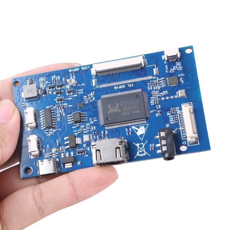 Touchable Panel Board 7" 8" 40pin LCD Screen Driver Board Controller Mainboard