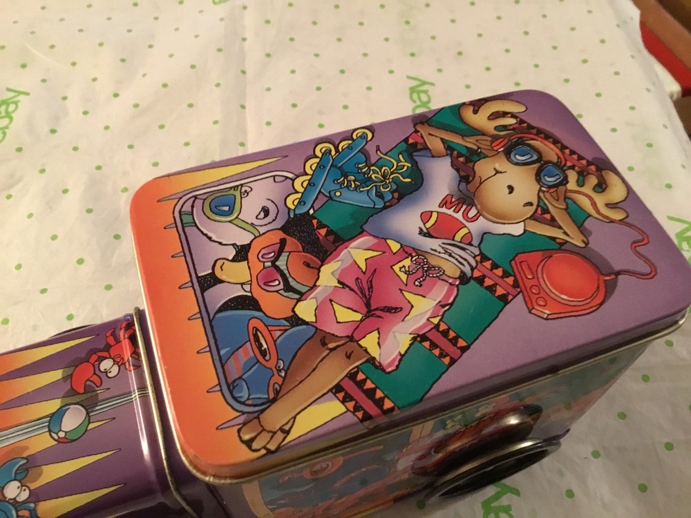 Beach bound Malibu Cruiser metal tin