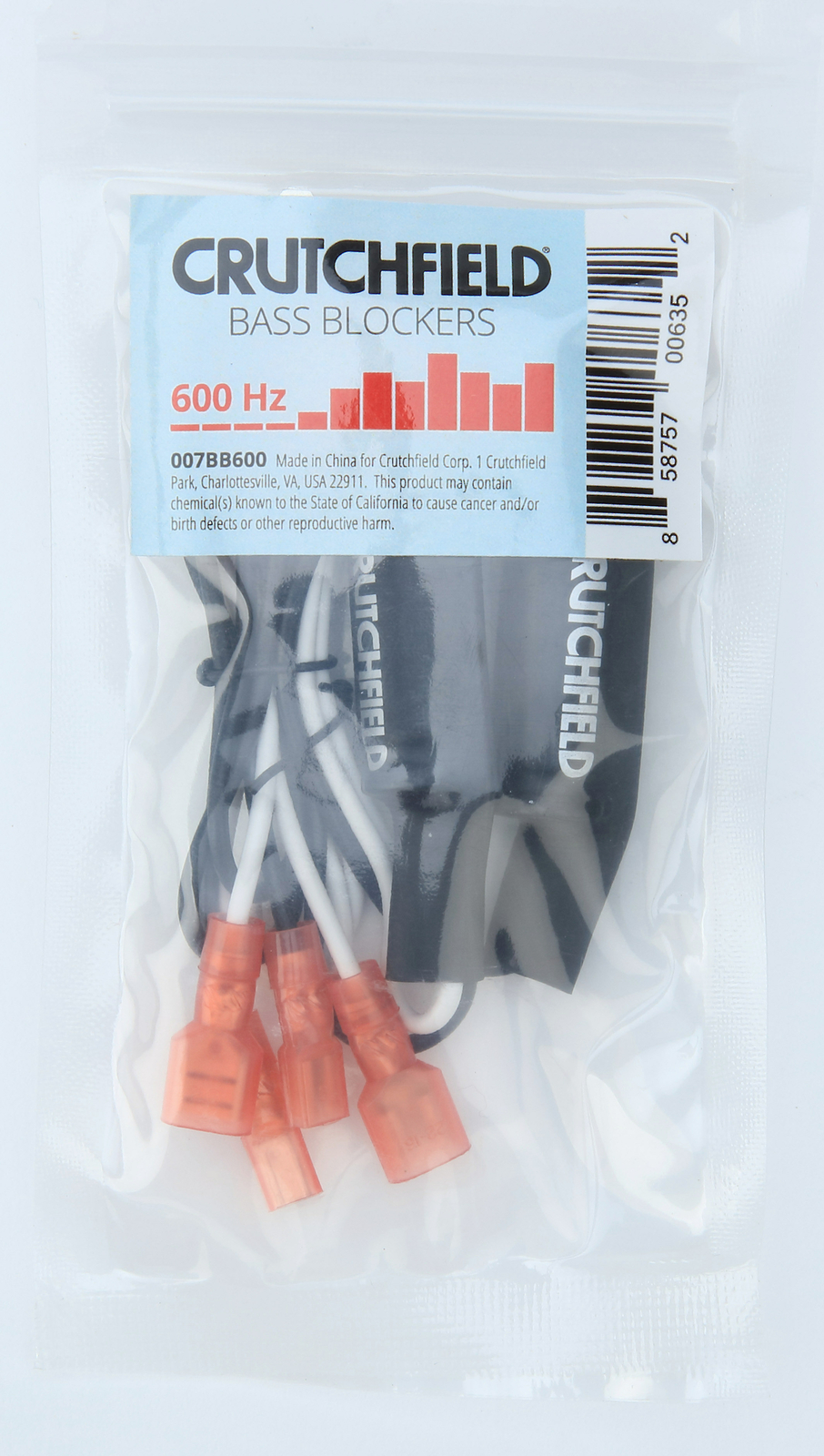 Crutchfield 600Hz Bass Blocker pair