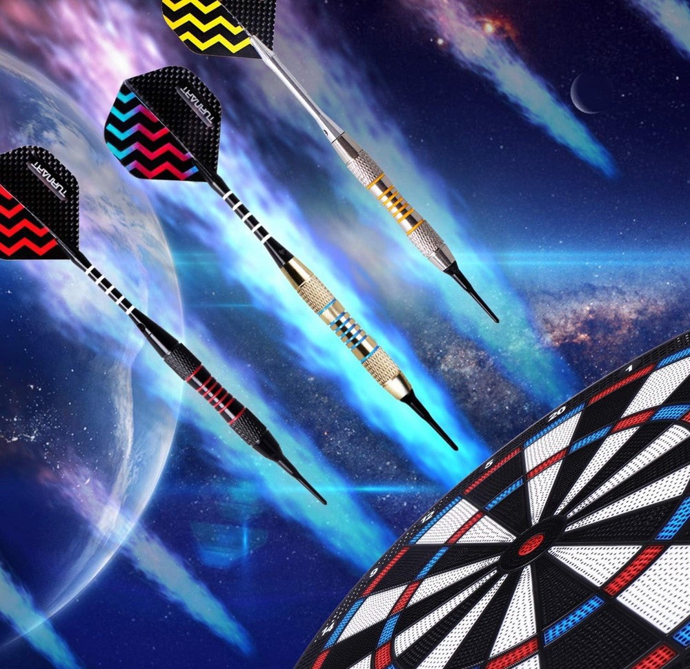 Turnart Darts Plastic Tip - Professional Soft Tip Darts Set for Electronic Dar.