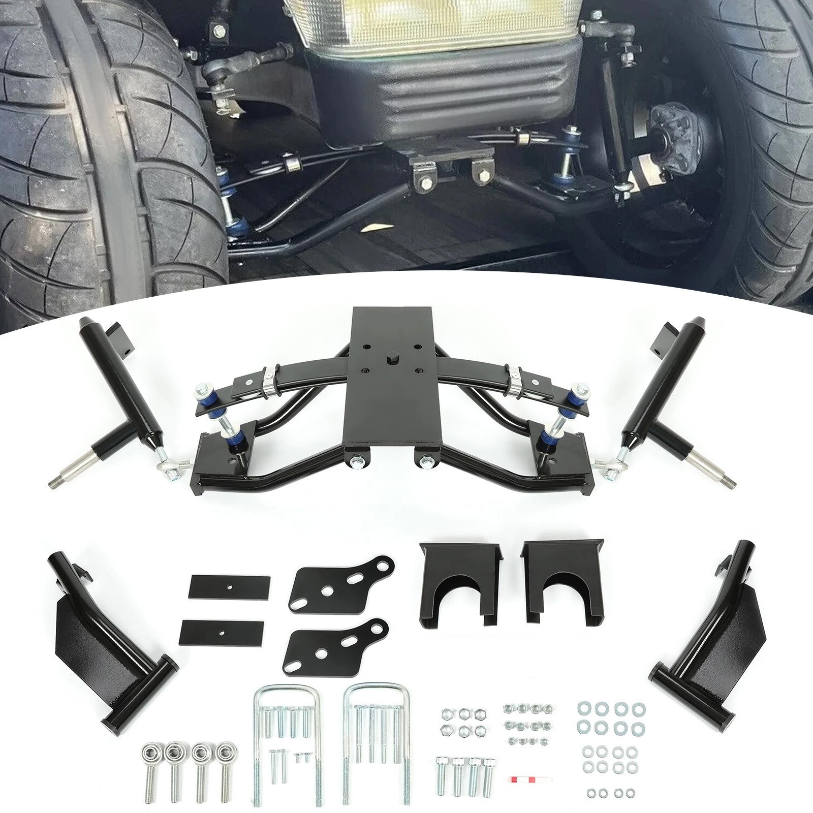 6" Double A-Arm Lift Kit For Club Car Precedent/Tempo Golf Cart 2004+ Elec/Gas