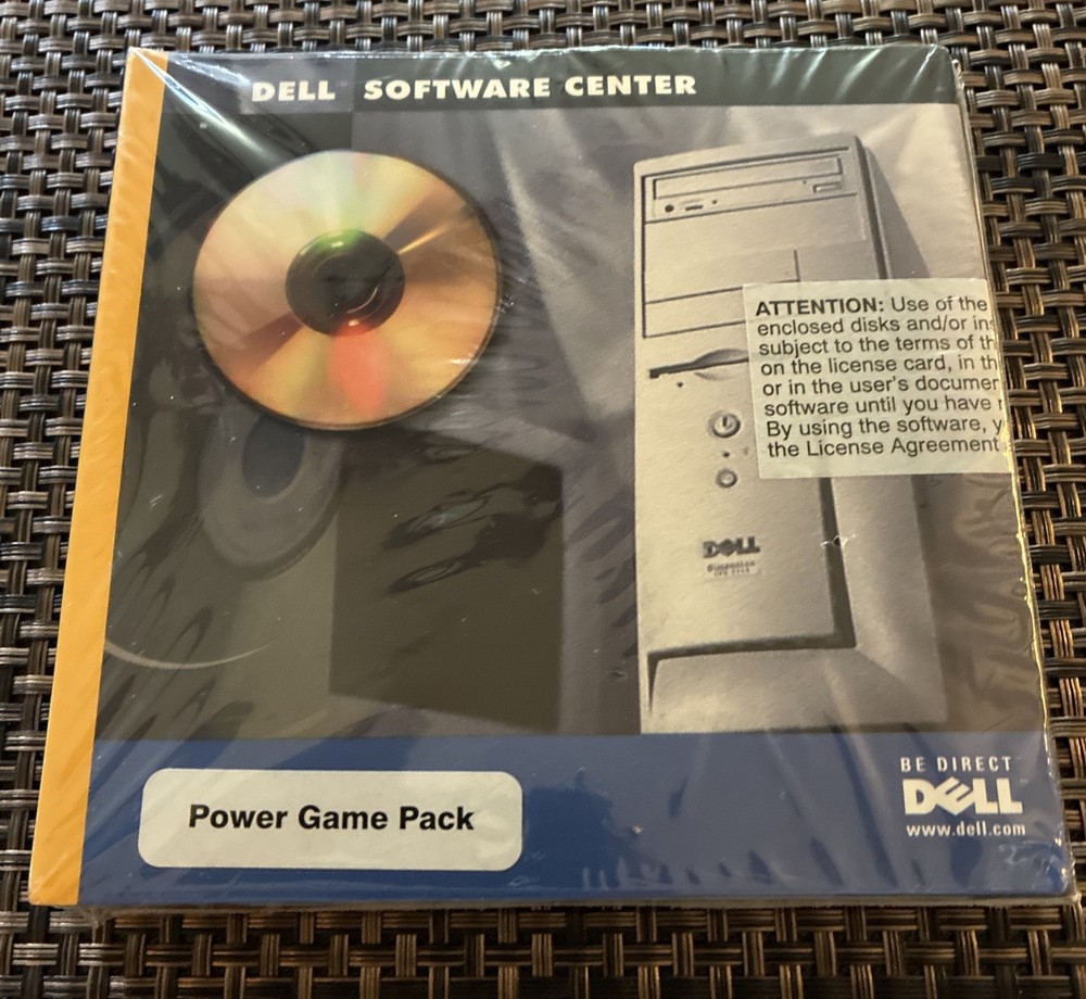 Dell Software Center Power Game Pack Cd