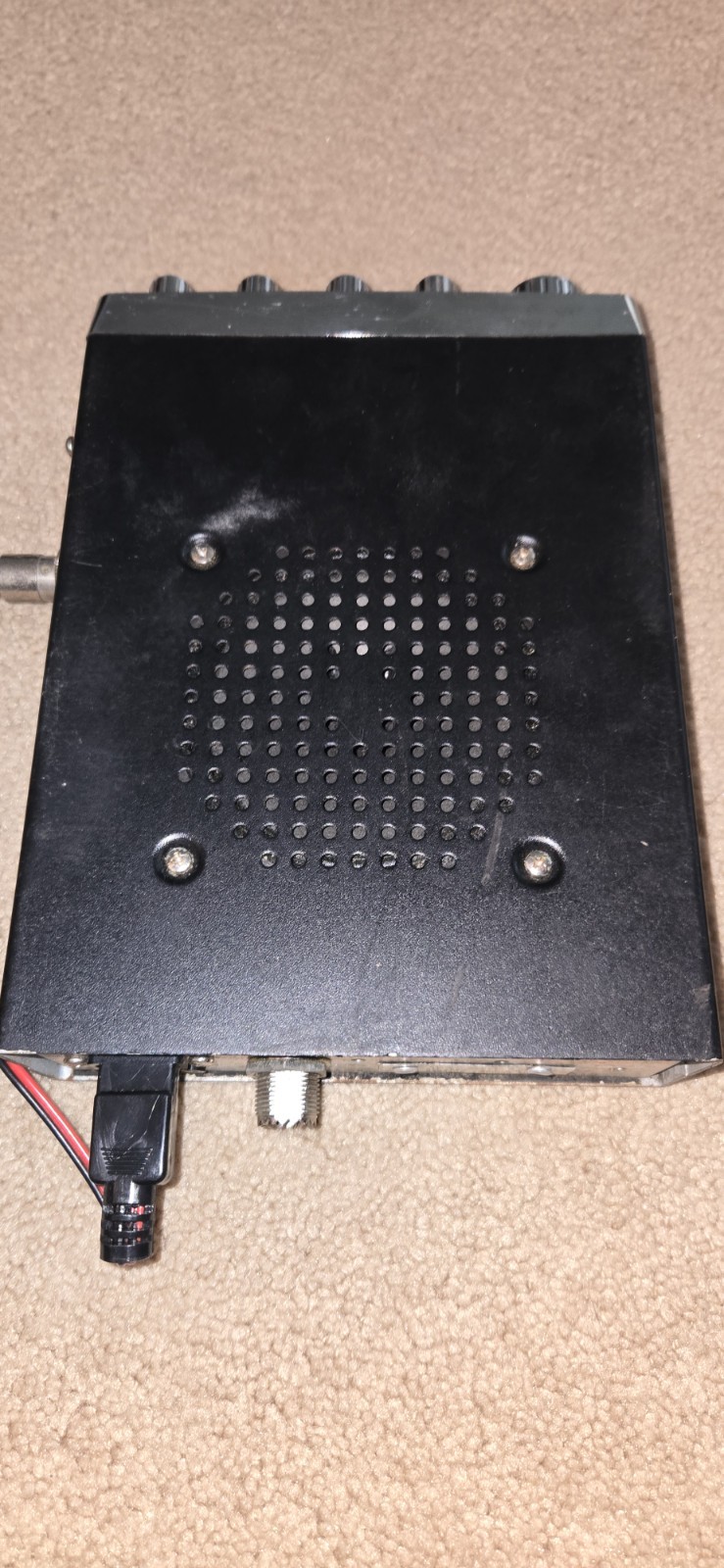 Uniden PC66XL 40-Channel CB Radio Mic and power cord