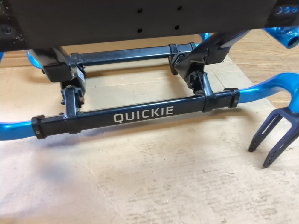 Quickie Access Manual Wheelchair Frame Blue