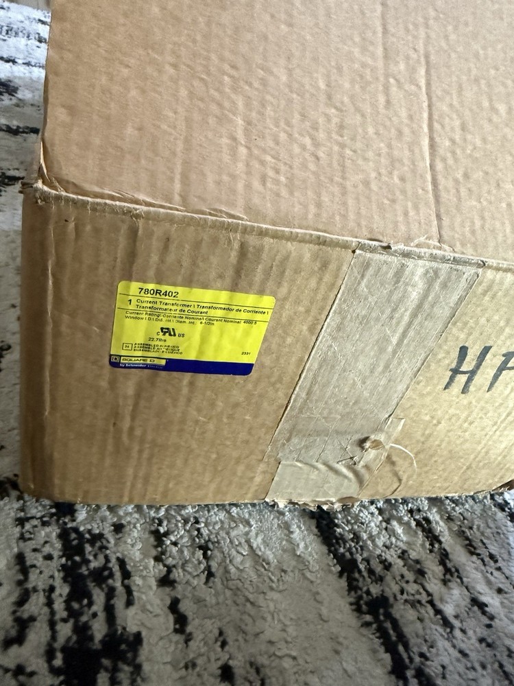 SQUARE D CURRENT TRANSFORMER 780R402