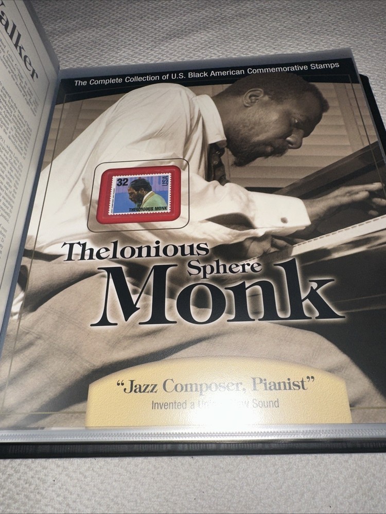 The Black Heritage Commemorative Society Stamp Biography Collection 61 Stamps