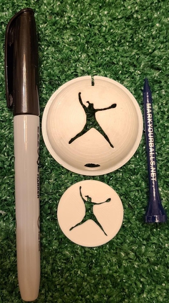 Custom Golf Ball Markers & Stencils