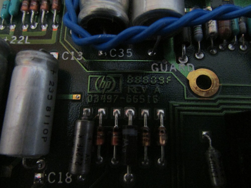 HP Hewlett Packard 3497A Data Acquisition/Control Unit Power Supply PCB