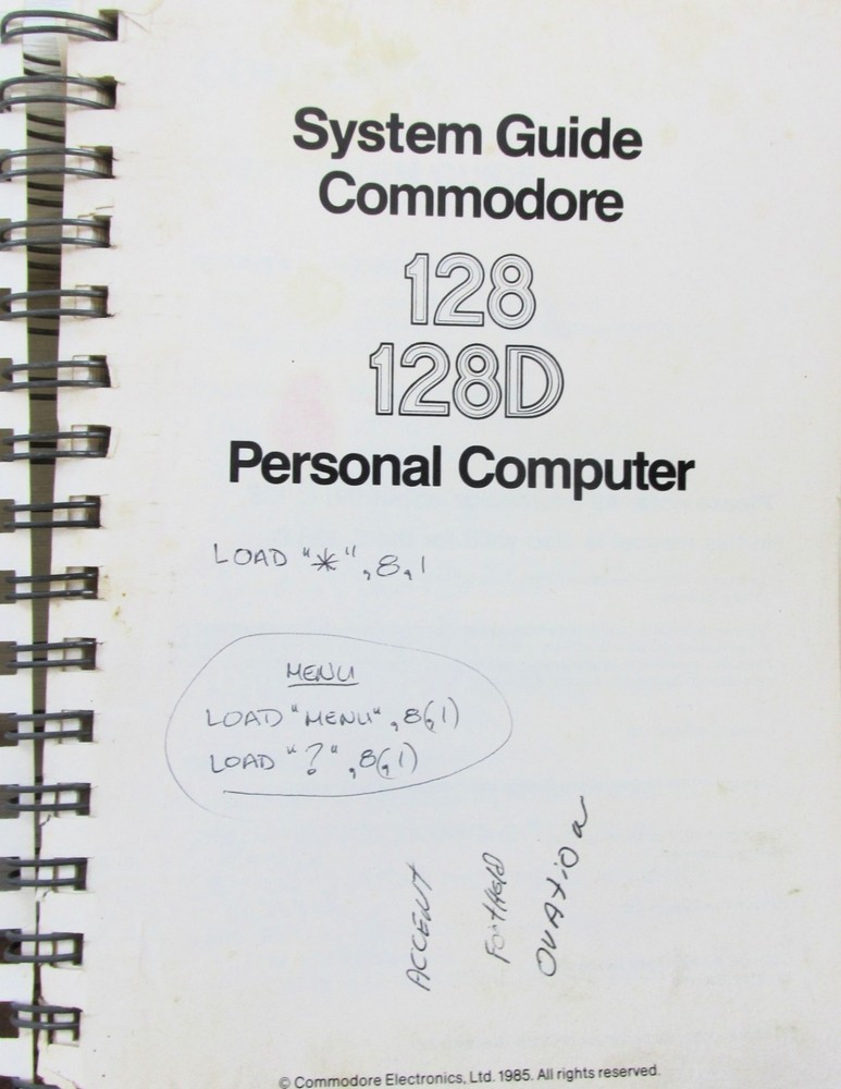 Inside Commodore DOS and Commodore 128/128D System Guide 2 Books