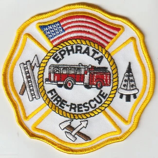 Ephrata WA Fire Rescue patch shipped from Australia