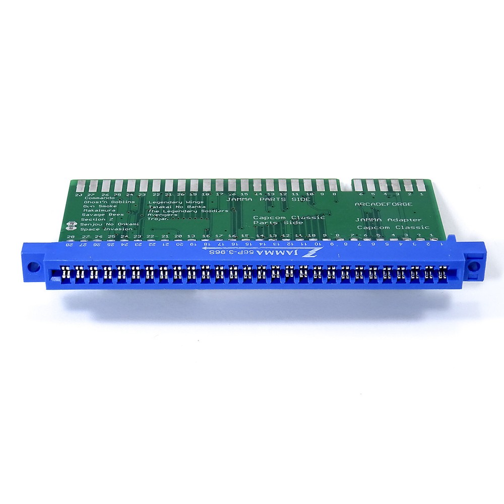Capcom Classics Arcadeforge Jamma Adapter Pinout Board Kick Harness Arcade 28pin