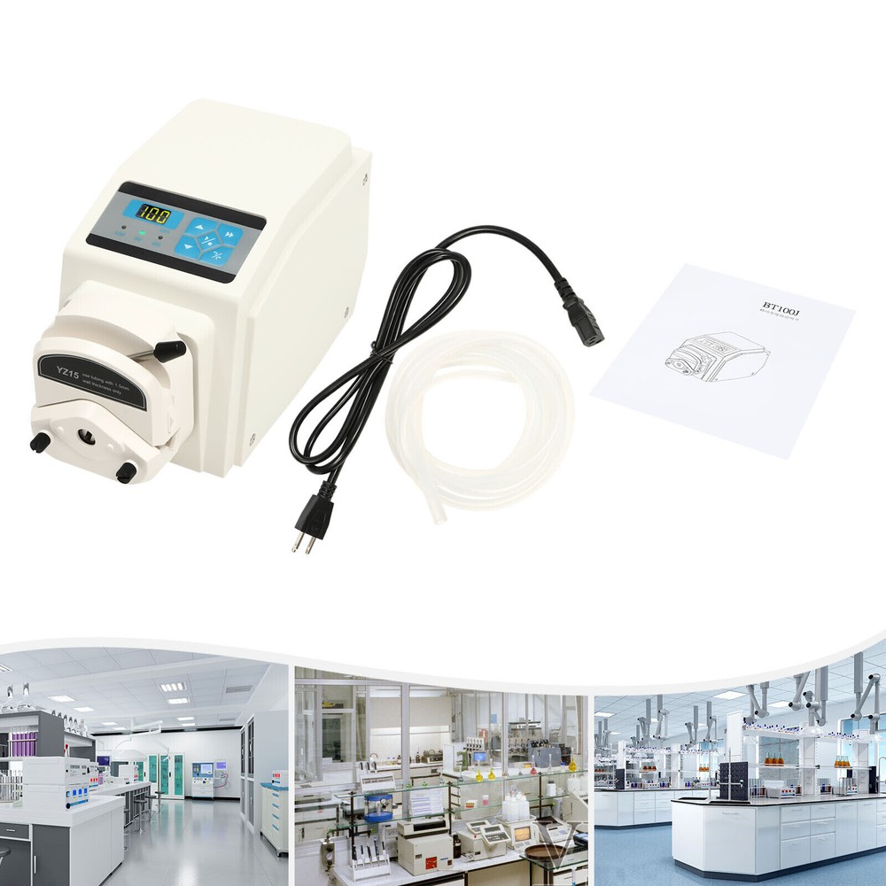 Industrial Variable Speed Liquid Metering Pump Peristaltic Pump High Precision