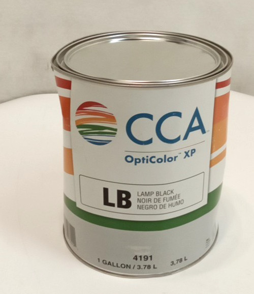 CCA OptiColor XP 4191 LB Lamp Black Colorant/Pigment Strong Tint 1 Gallon
