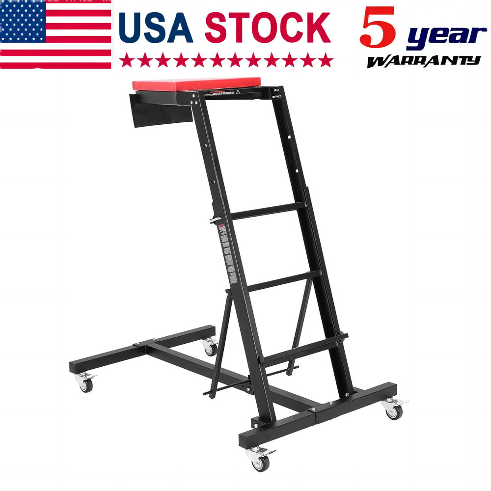 400LBS Automotive Topside Creeper Adjustable 45-65"Foldable Engine Creeper, Auto