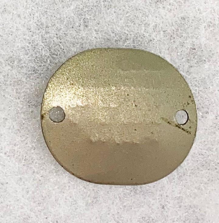 WWII USNR Jonathan King T-44 Single Dog Tag